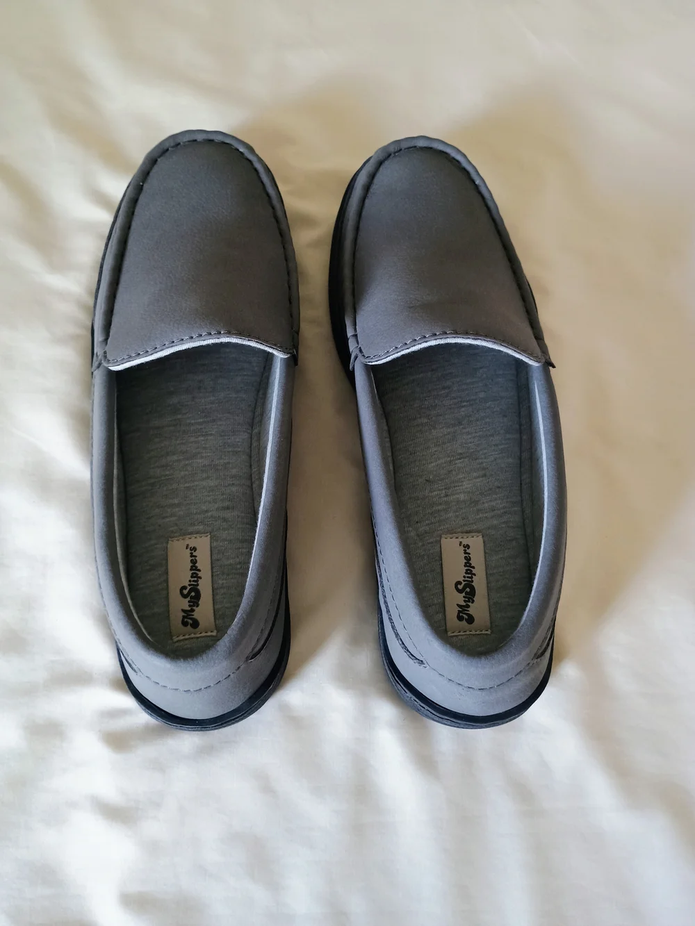 MySlippers gray slip